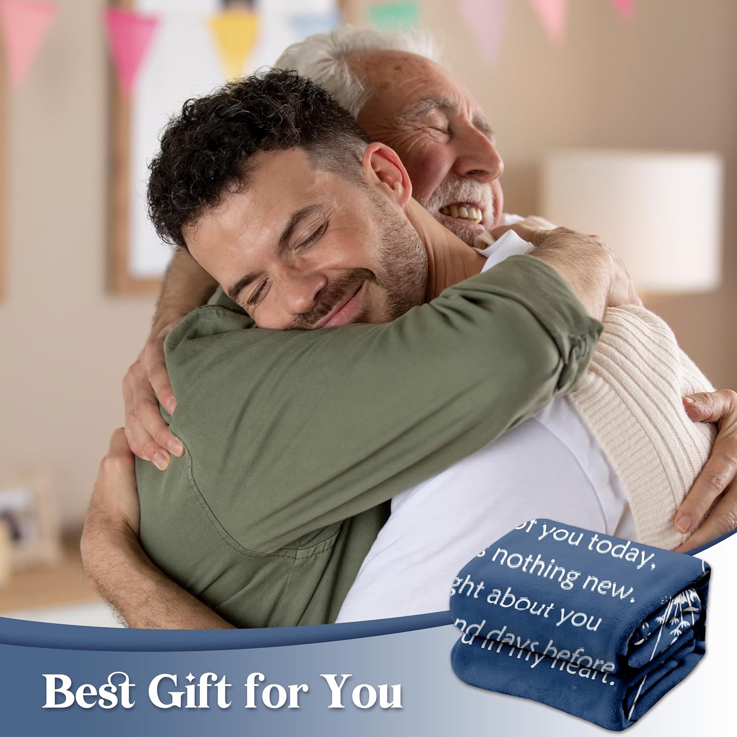 Memorial Bereavement Gifts for Loss of Dad Father, Soft Flannel Memorial Blanket for Loss of Father Sympathy, Remembrance Condolences Sympathy Gifts Idea in — image 5