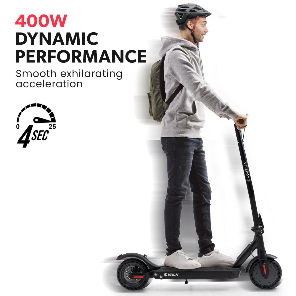 VALK Synergy 5 Electric Scooter, 400W, AU Compliant, Motorised eScooter for Adults, Black โ image 3