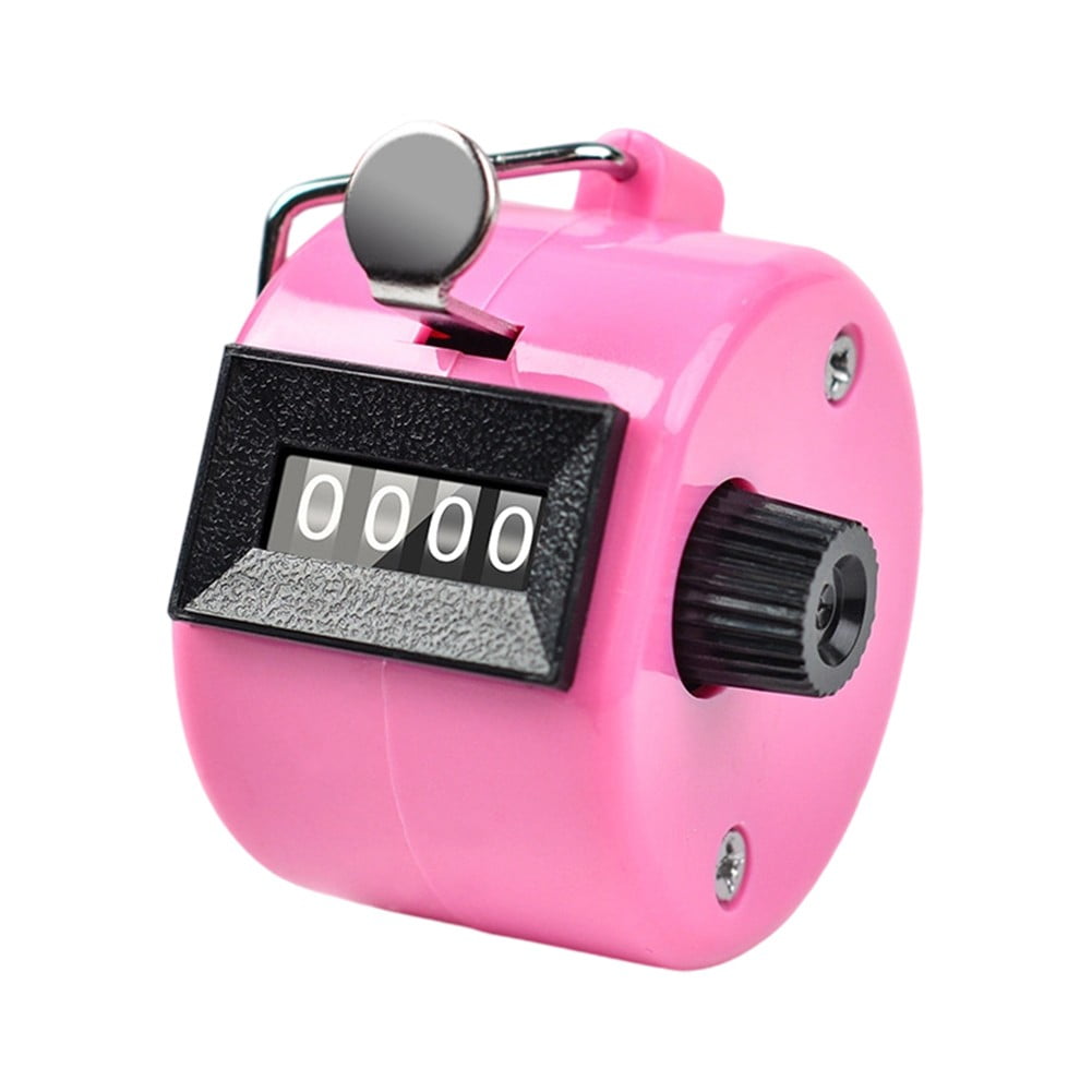 Ergonomic Hand Counter Device for Accurate Counting in Events and Stores white Rosy — image 2