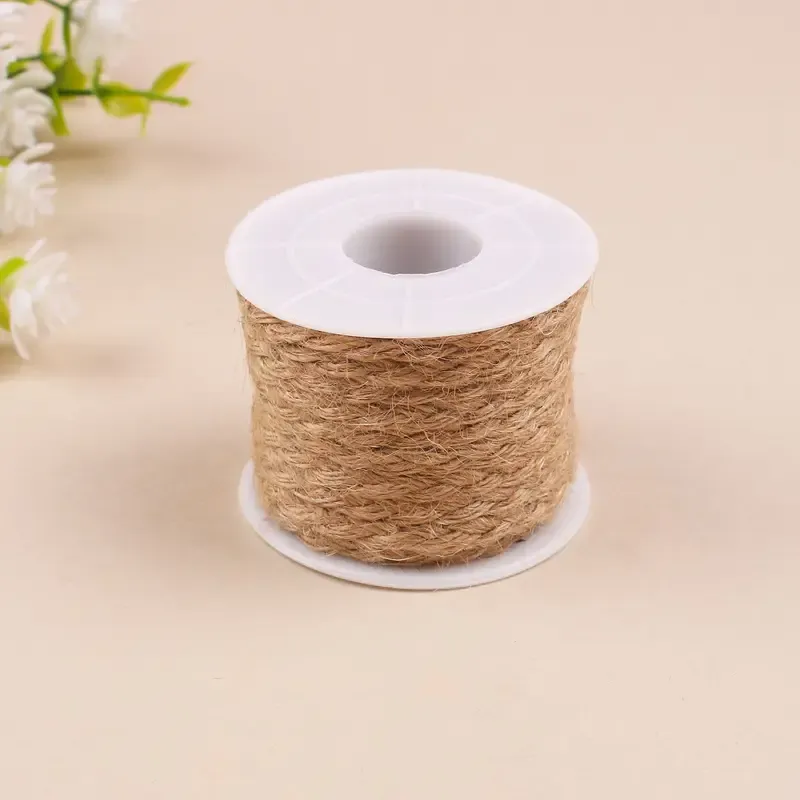 2PCS Natural Jute Rope 5mm*10m, Eco-friendly & Durable, Essential for DIY & Home Decor — image 4