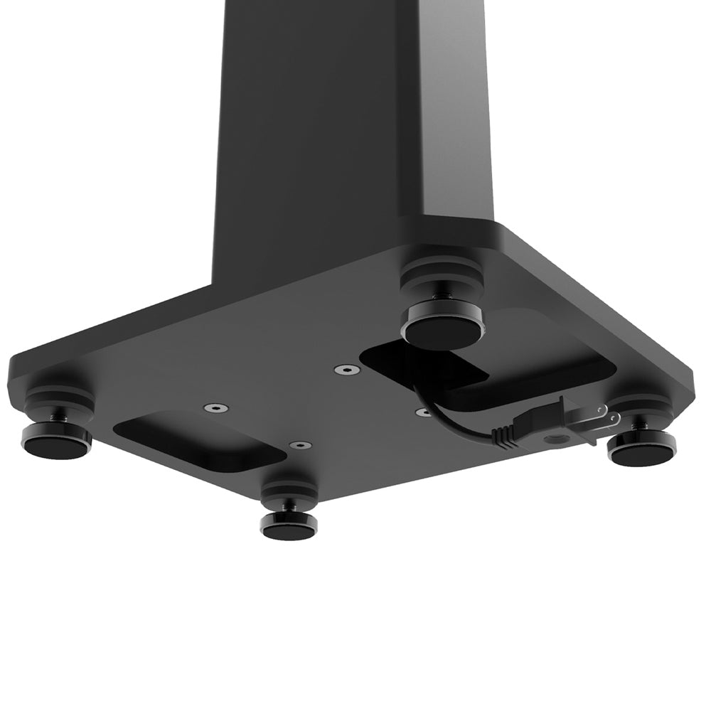 Kanto SX30 30" Tall Fillable Speaker Stands with Isolation Feet - Pair, Black — image 2