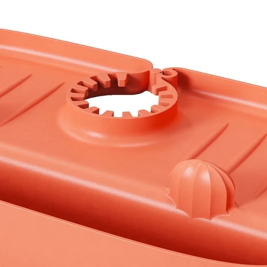 Kitchen Faucet Splash-Proof Draining Rack|Non-Slip Countertop Pad | Storage Rack Mat for Faucet to Keep Sponge|Orange Rack(Orange) โ image 5