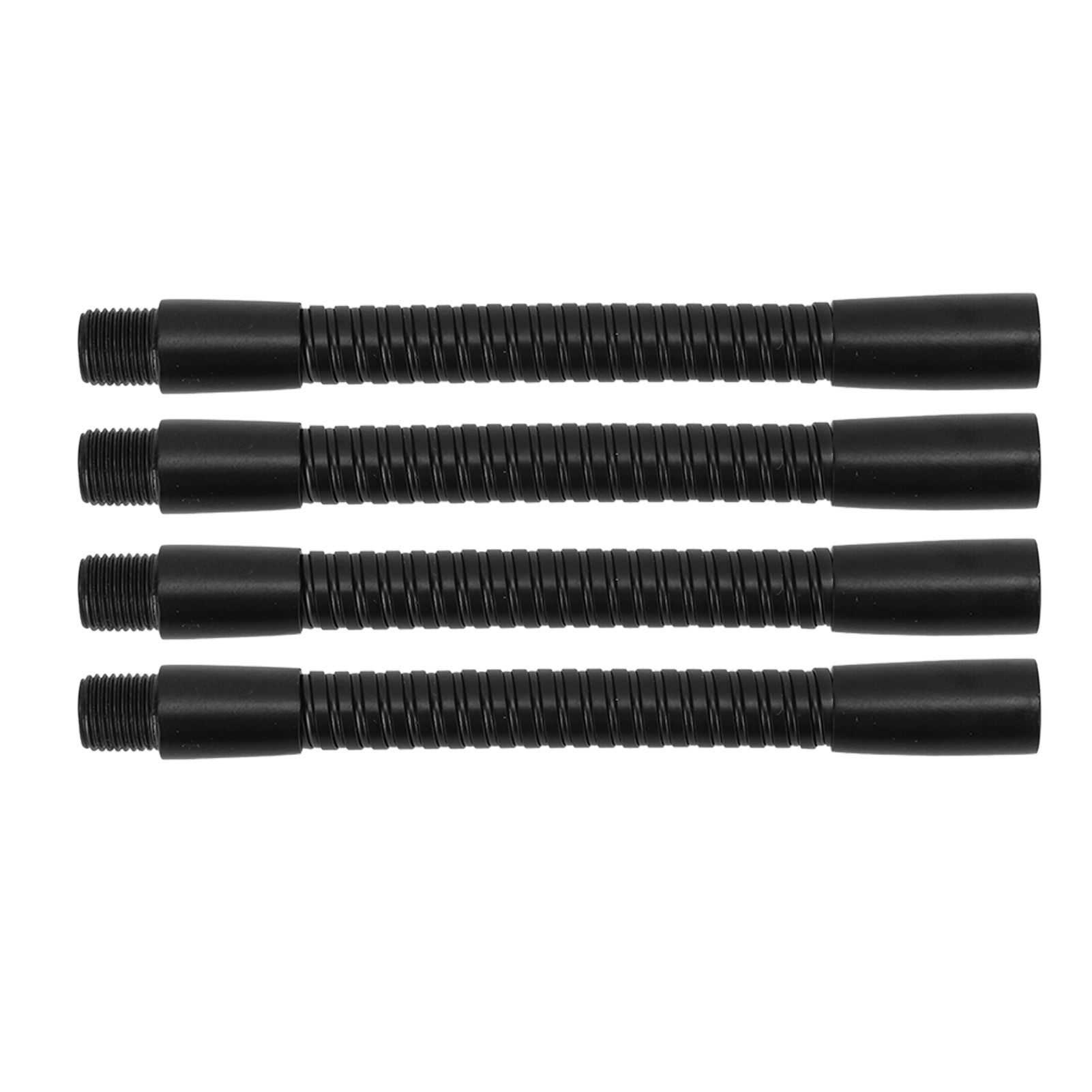 4 Pcs Gooseneck Lamp Hose Aluminium 10mm Caliber Flexible Table Desk Lamp Hose Lighting Fittings 12cm — image 5
