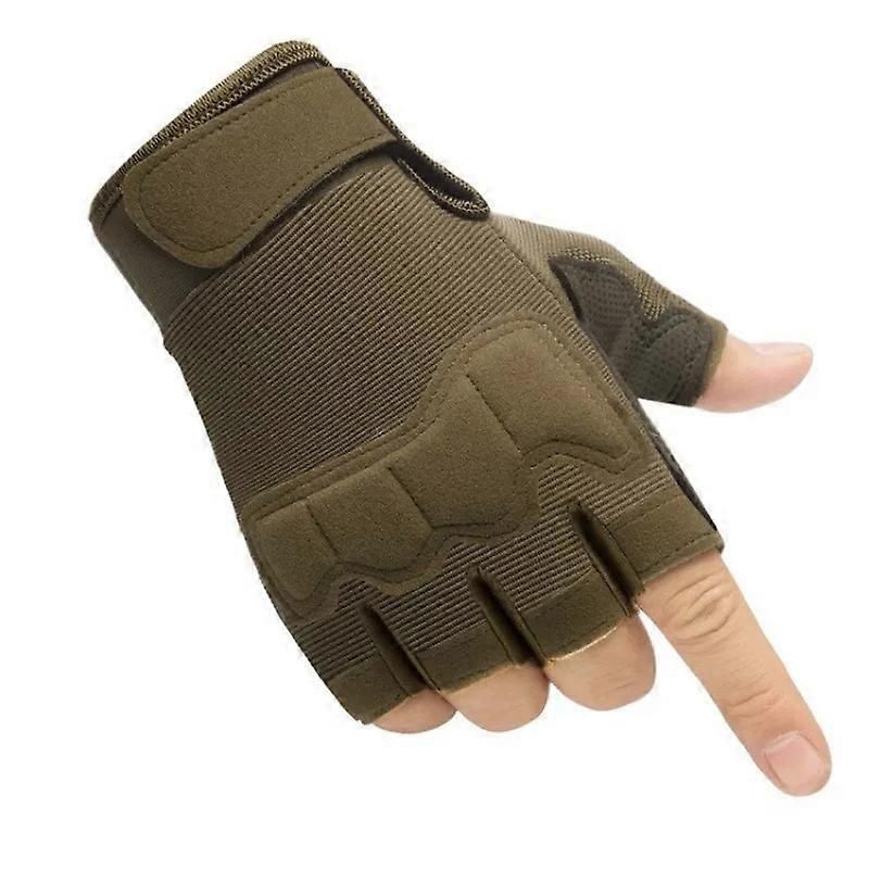 Half Finger Tactical Gloves for Men & Women, Anti-Slip Fingerless Gym Workout Training Gloves for Cycling, Hiking, Climbing and Outdoor Sports โ image 5