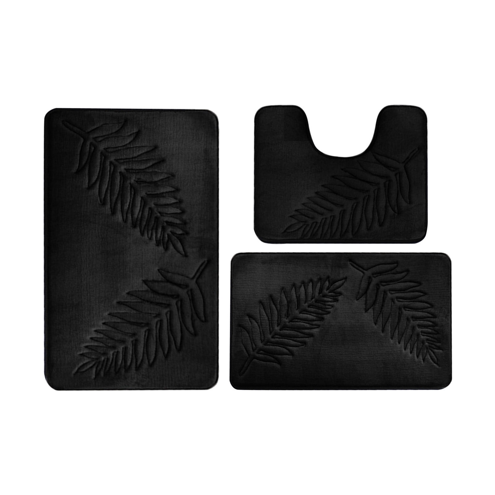 Soft Comfortable Non-Slip Bathroom Rug Set β image 2