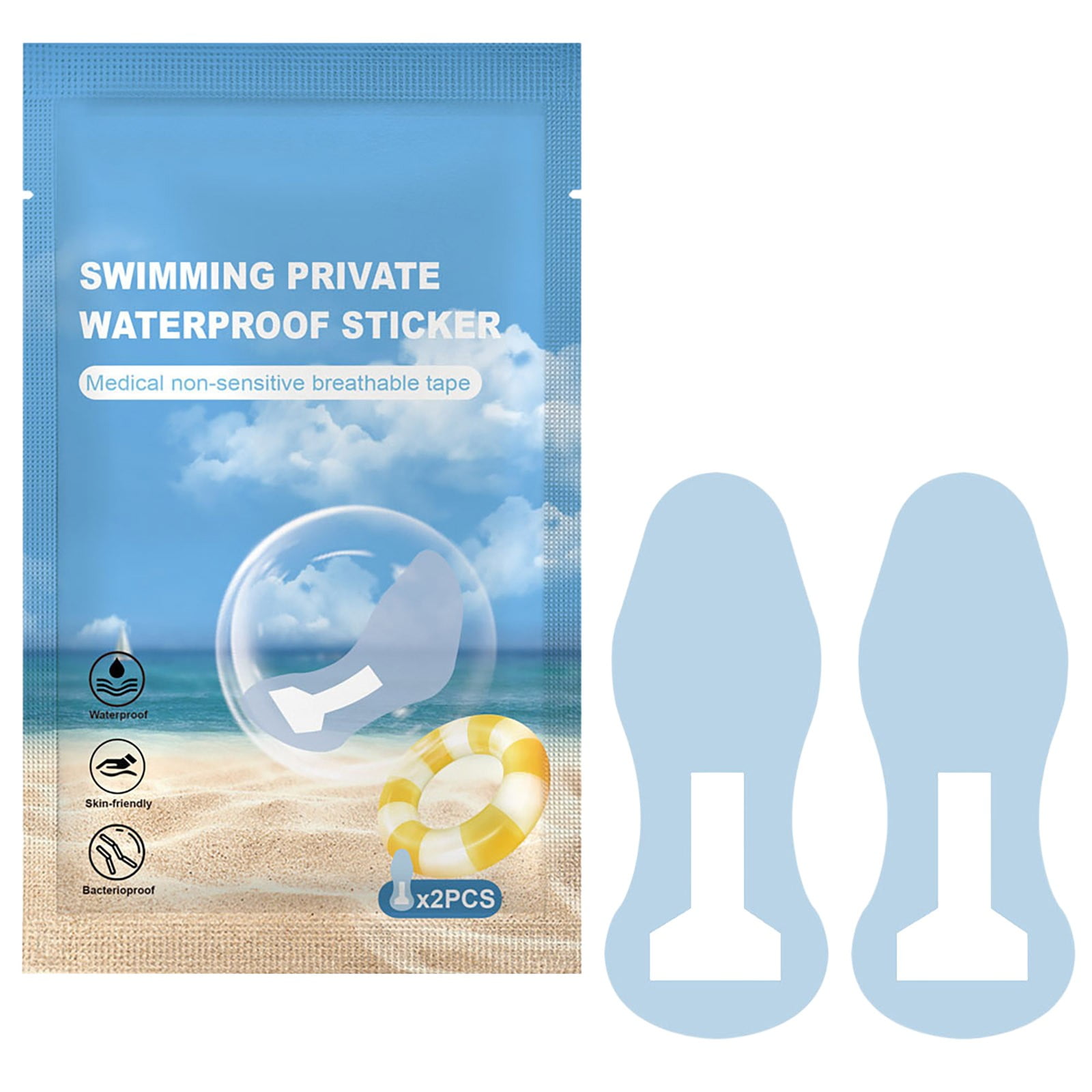 Clear PU Swimwear Liner, Waterproof Protective Insert for Swimsuits and Swim Nappies for Beach, Pool and Spa Activities