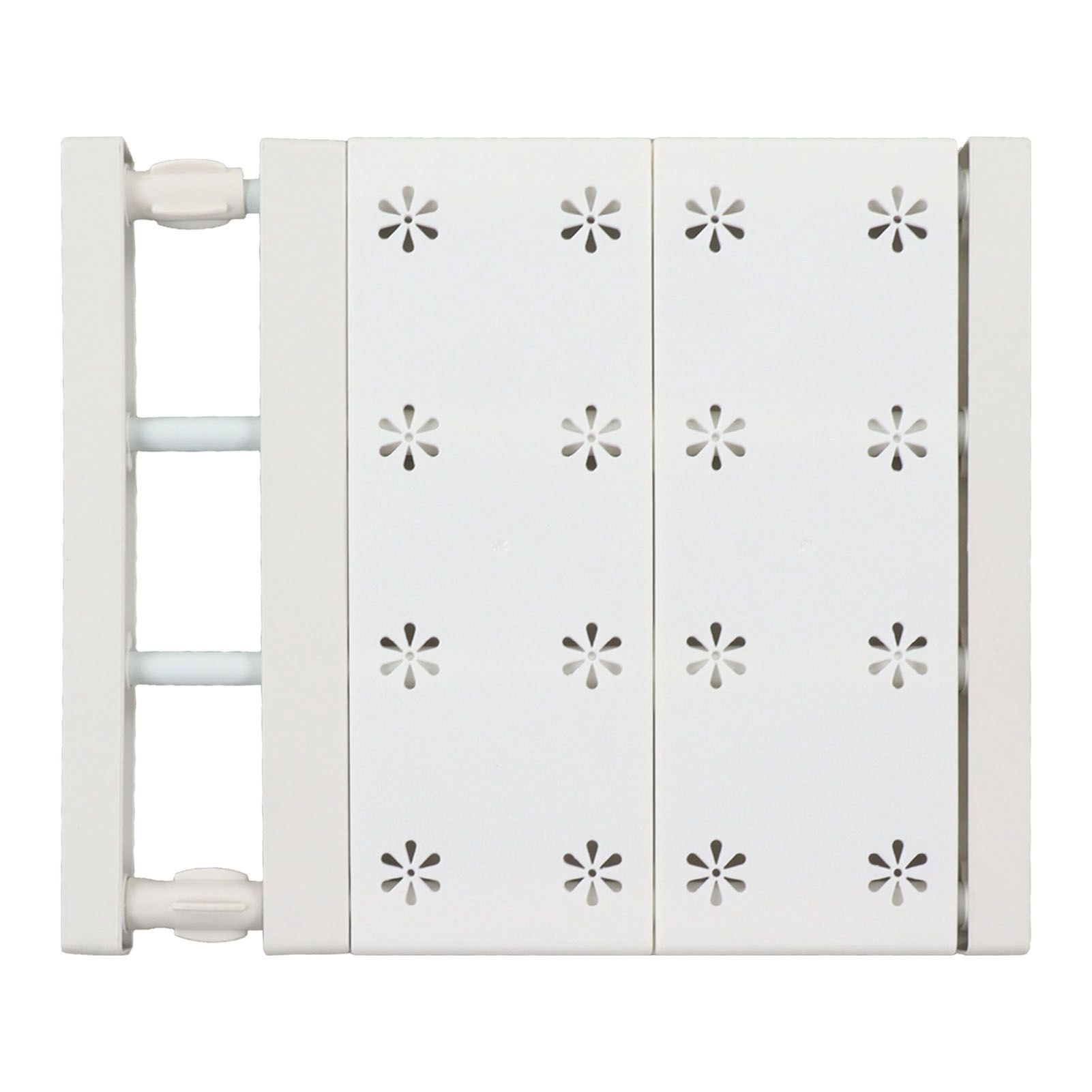 Wardrobe Partition Board Storage Extendable Rod Space Saving Layered Partition Board for Cabinet 11.8‑15.7in — image 3