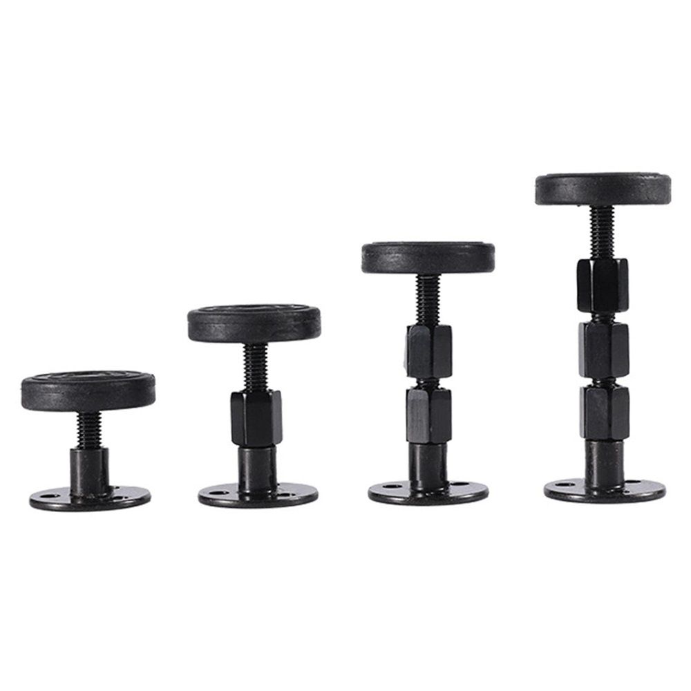 4 Pack Adjustable Threaded Headboard Stoppers/Bumper Against Wall, Behind Bed Frame Protector Antishake Tool, Bed Shake Support Stabilizer Device for โ image 2