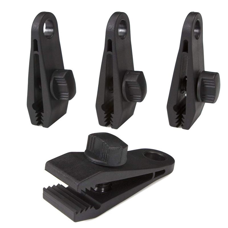 5PCS Upgrade Large Tarp Clips Heavy Duty Lock Grip, Thumb Screw Tent Clip Fixed Fastener,for Swimming Pool Cover Awnings — image 3