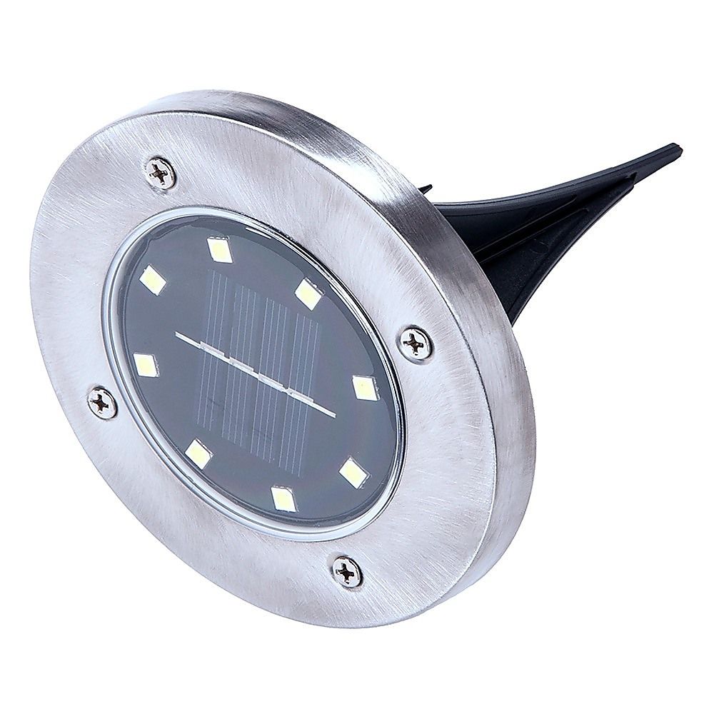 12x Solar Powered LED Buried Inground Recessed Light Garden Outdoor Deck Path — image 6