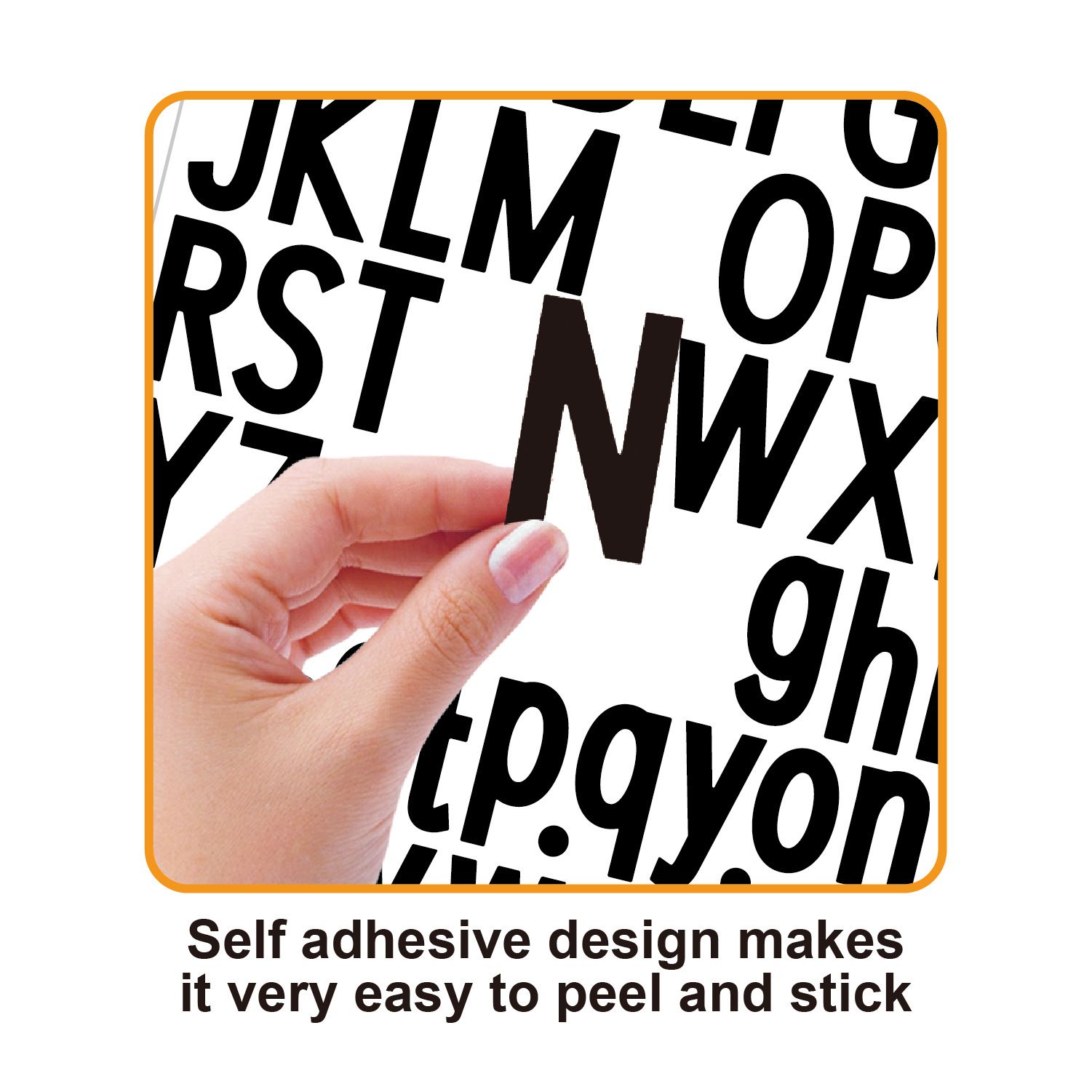 2 Sheet 1.5 Inch Letter and Number Stickers Self Adhesive Vinyl Letters Alphabet Stickers Big Font Mailbox Numbers For Bulletin — image 3