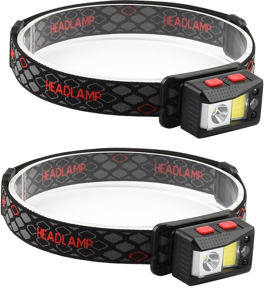 headlamp LED rechargeable - headlight - outdoor bicycle lamp - rechargeable night light - high-intensity LED headlamp - gaze sensor - COB headlamp