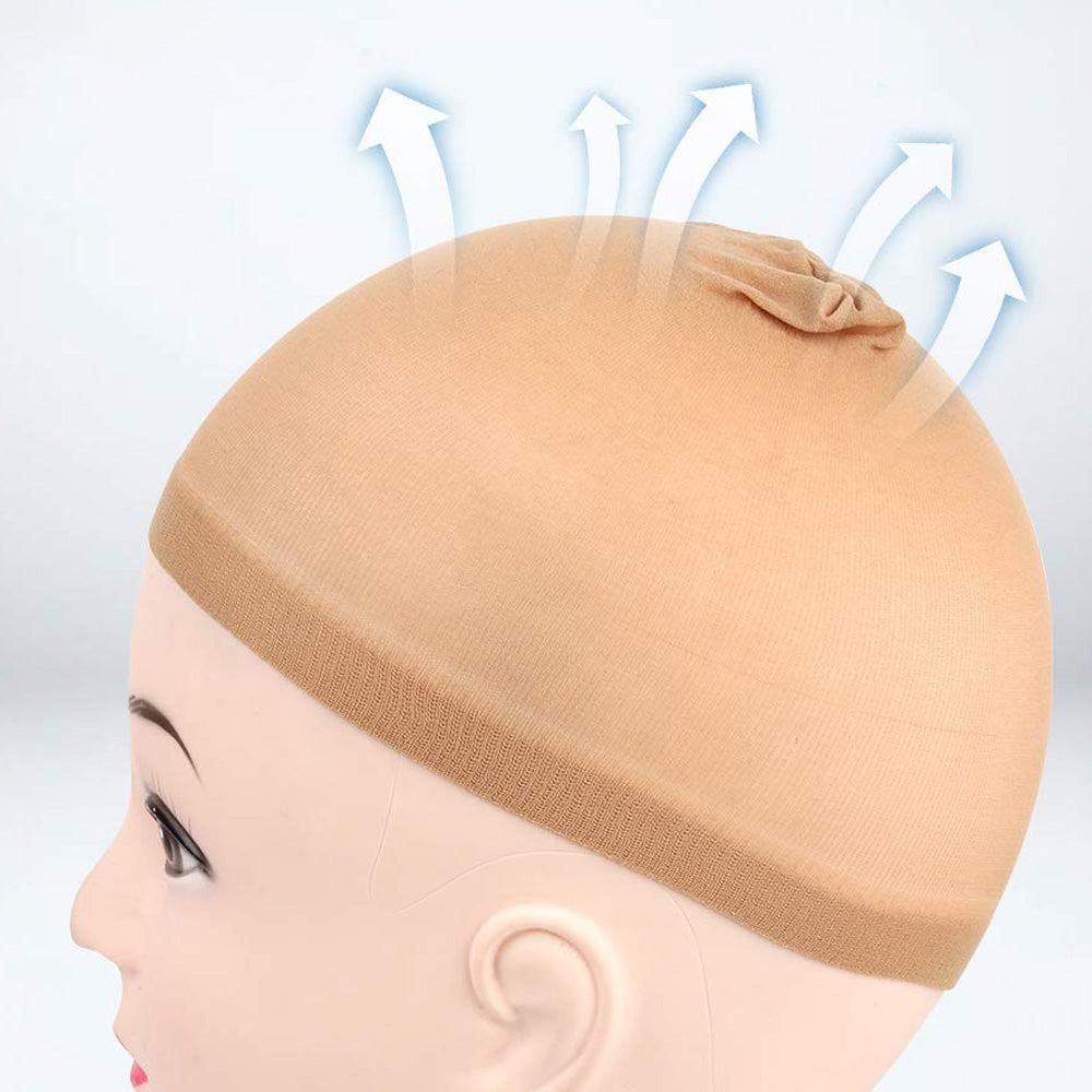 8Pcs Stocking Wig Caps Stretchy Nylon Hair Net for Women Nude โ image 4