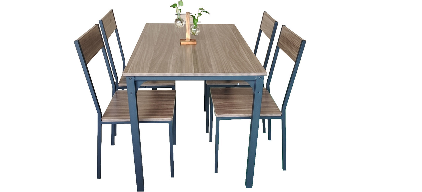 YES4HOMES 5 Piece Kitchen Dining Room Table and Chairs Set Furniture โ image 3