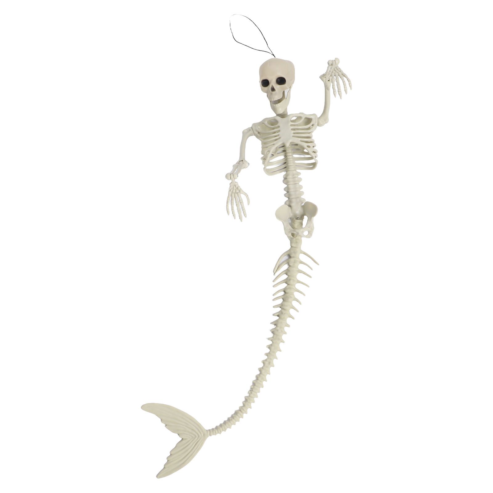 Halloween Skeleton Decoration Realistic Scary Skeleton Figurine Ornament for Haunted House Party Outdoor — image 4