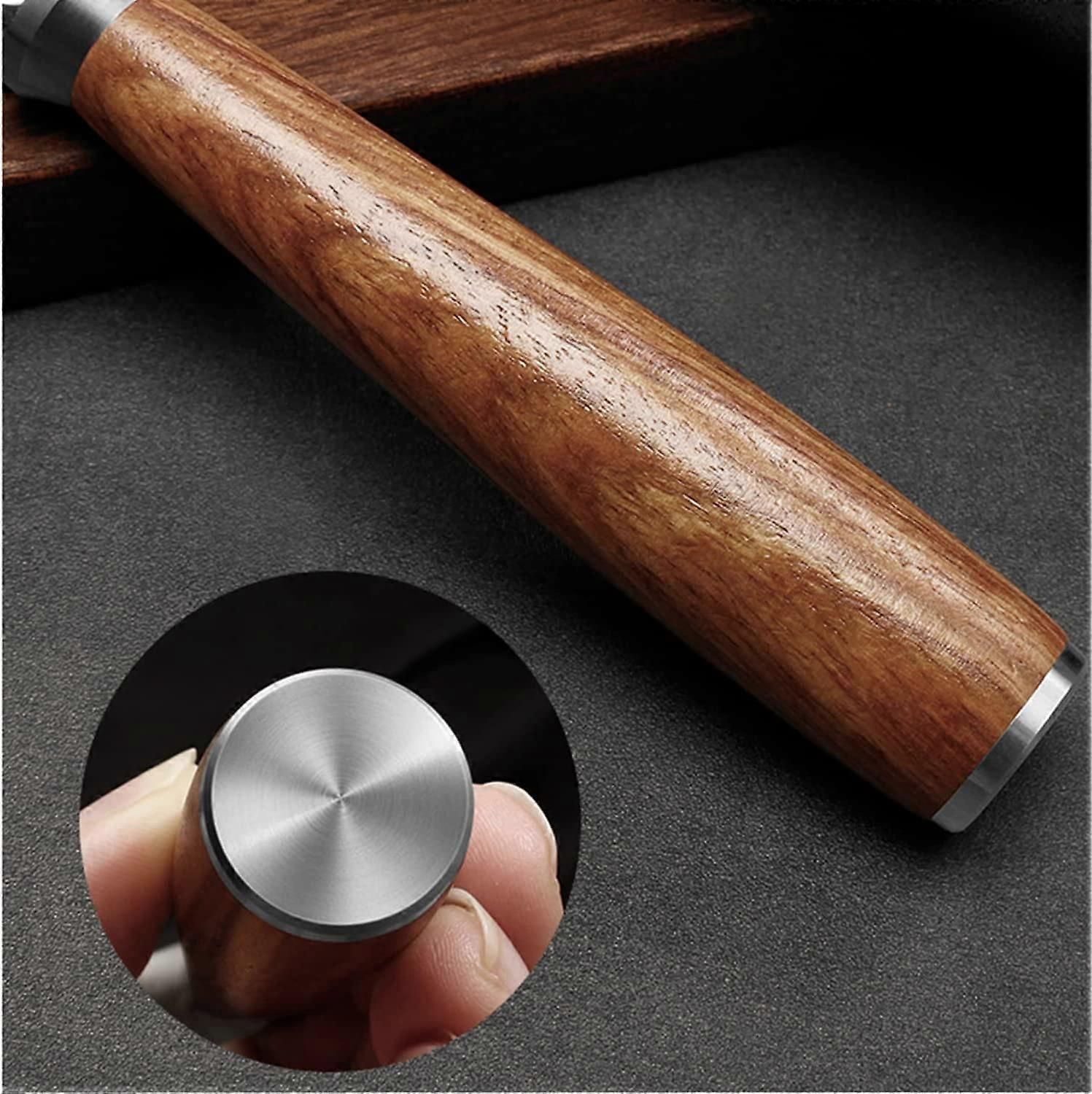 Universal Fruit & Vegetable Peeler - Extra Sharp Toothed Double Edge, Wooden Handle — image 2