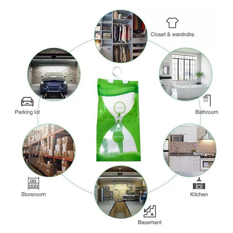 Moisture Absorbent Bag Hanging Wardrobe Closet Dehumidizer Desiccant Bag Austock — image 4