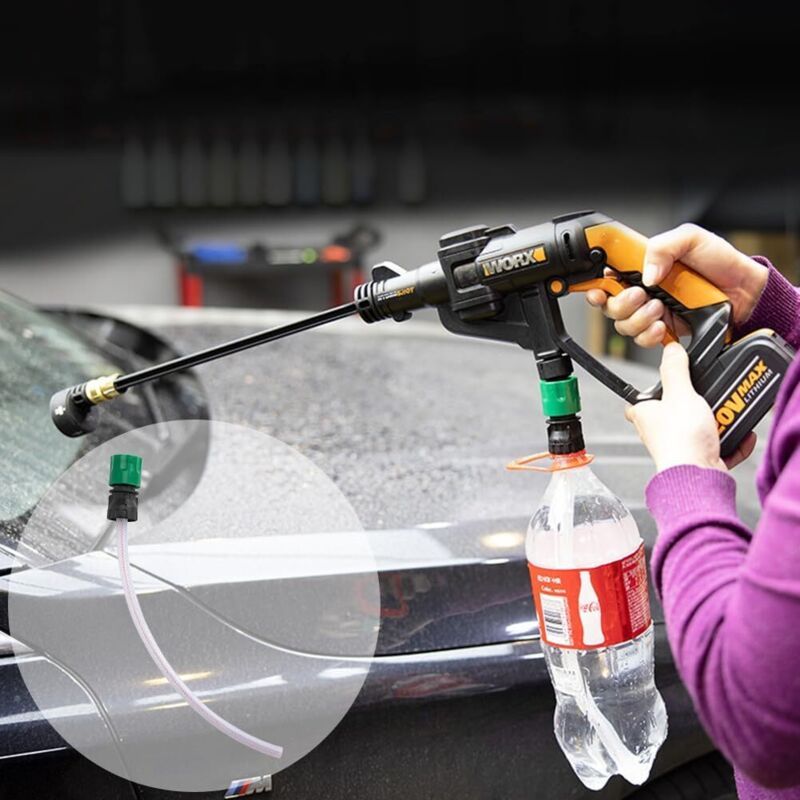 Parts Adapter of Bottle with Hose for High Pressure Pistols Transparent, Adapter of Extension of Spare for Bottle of Cola โ image 4