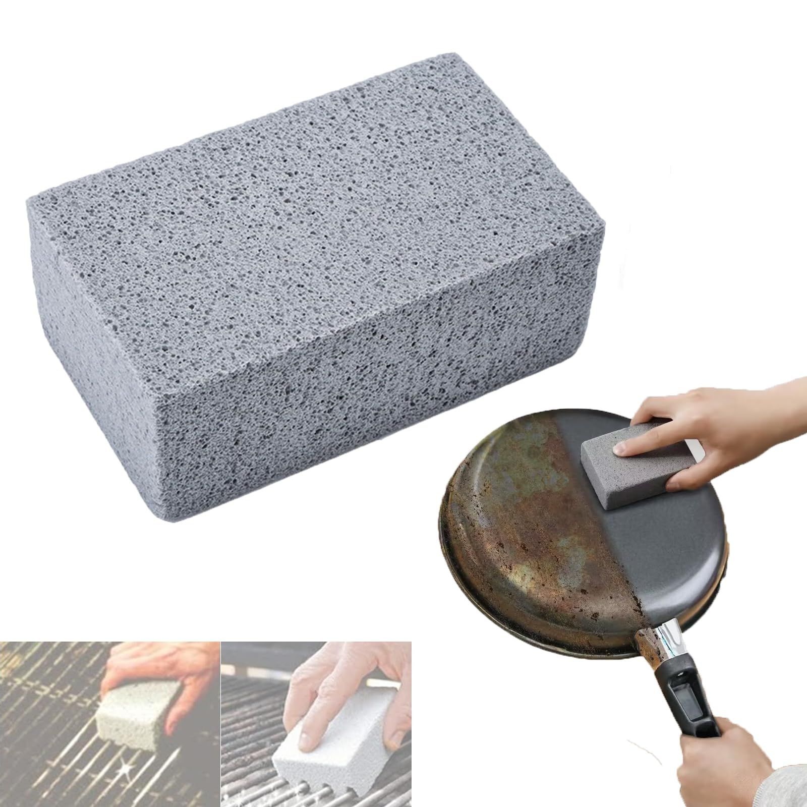 Scoring Stone for Oven Cleaning