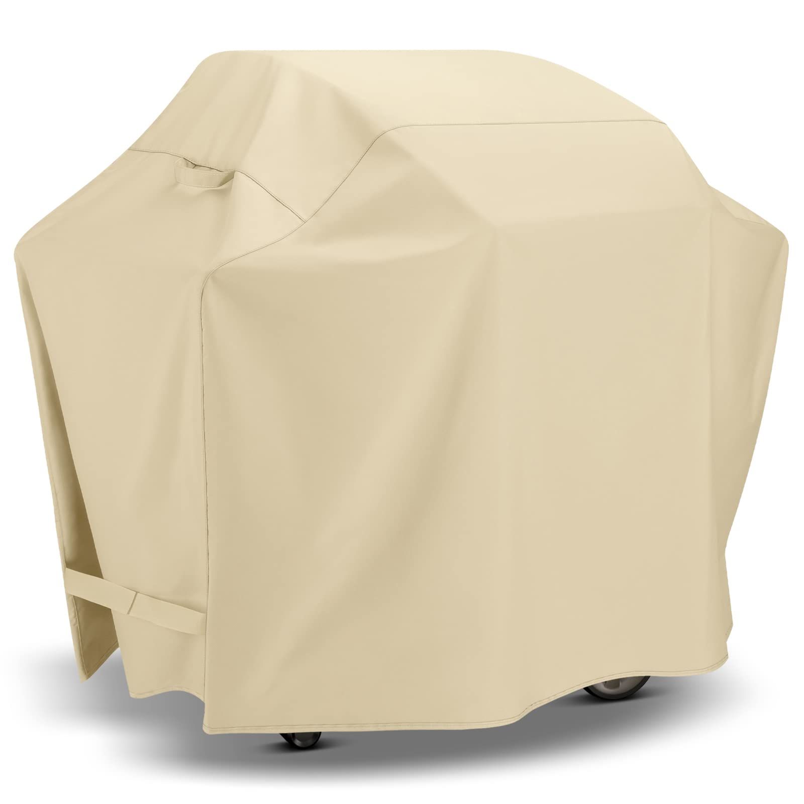 Grill Cover 60 Inch, Outdoor Heavy Duty Waterproof BBQ Grill Cover, All Grills and More, Beige Grill Cover โ image 2