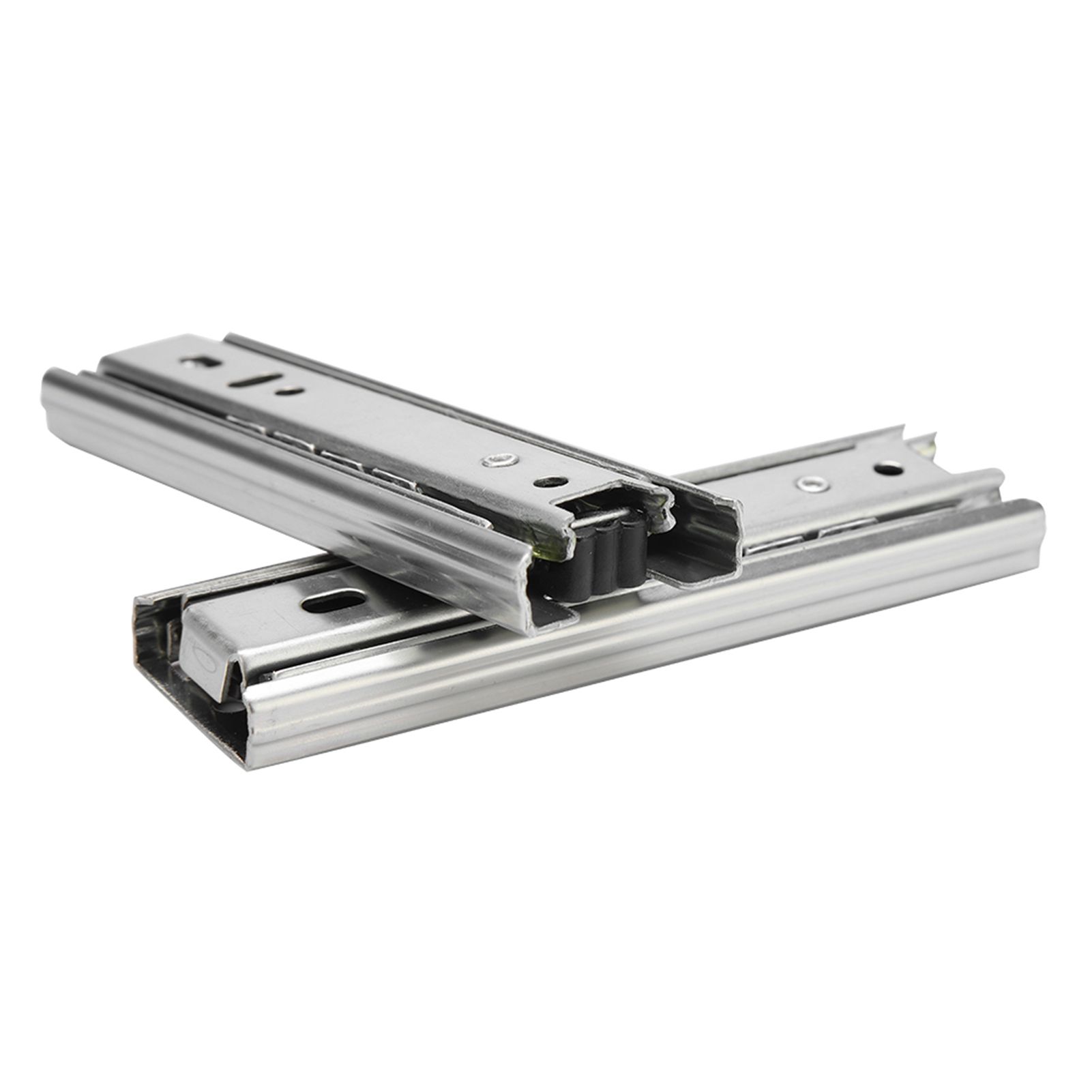 2pcs 5in Mini Short Drawer Slides Furniture Guide Rail Full Extension Kitchen Cupboard Hardware — image 3