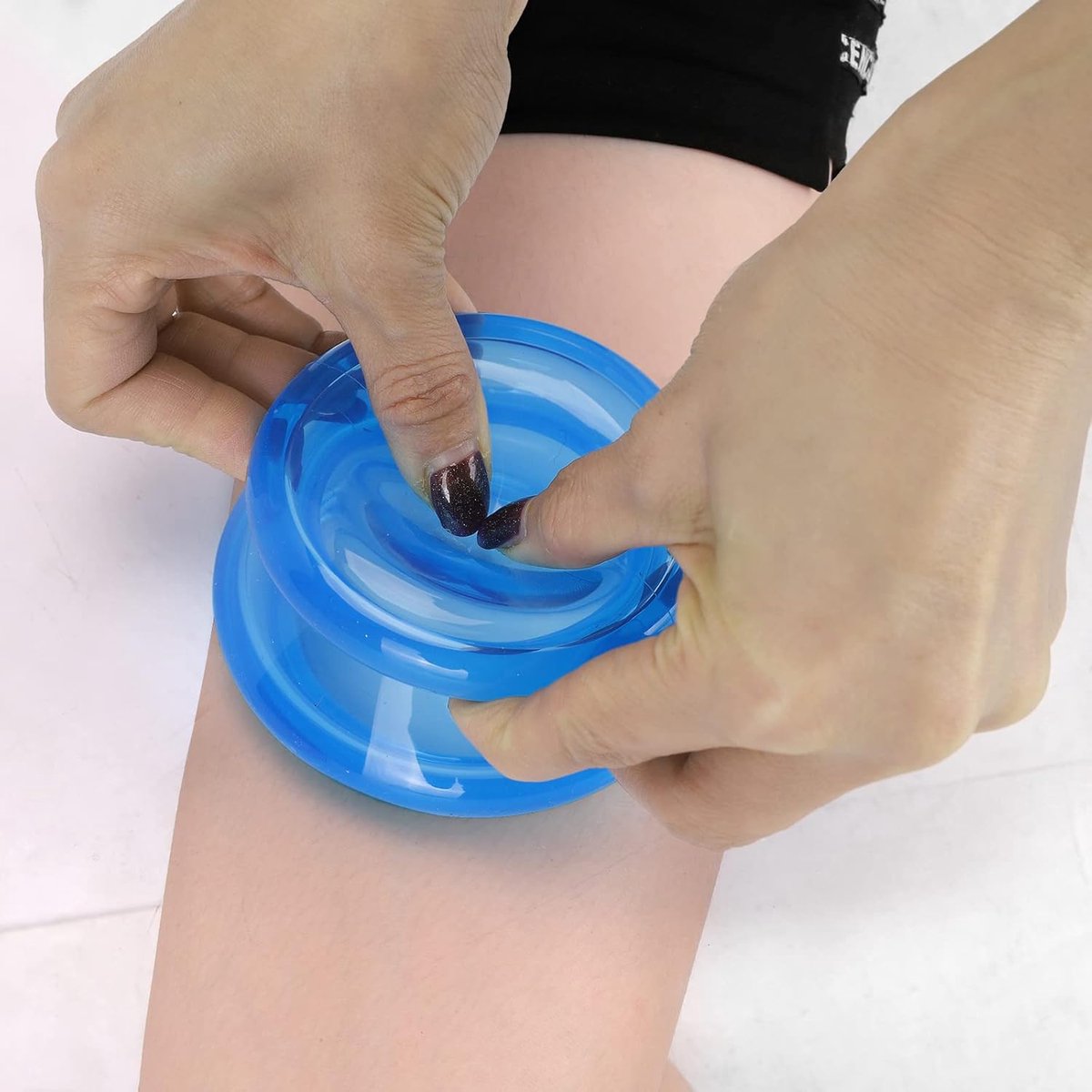 Cellulite cups - Cupping set of 4 pieces - Cupping cups - Full body - Cellulite Massage Device - Vacuum Silicone Cupping set - Cellulite Massage Cupping Cups — image 3