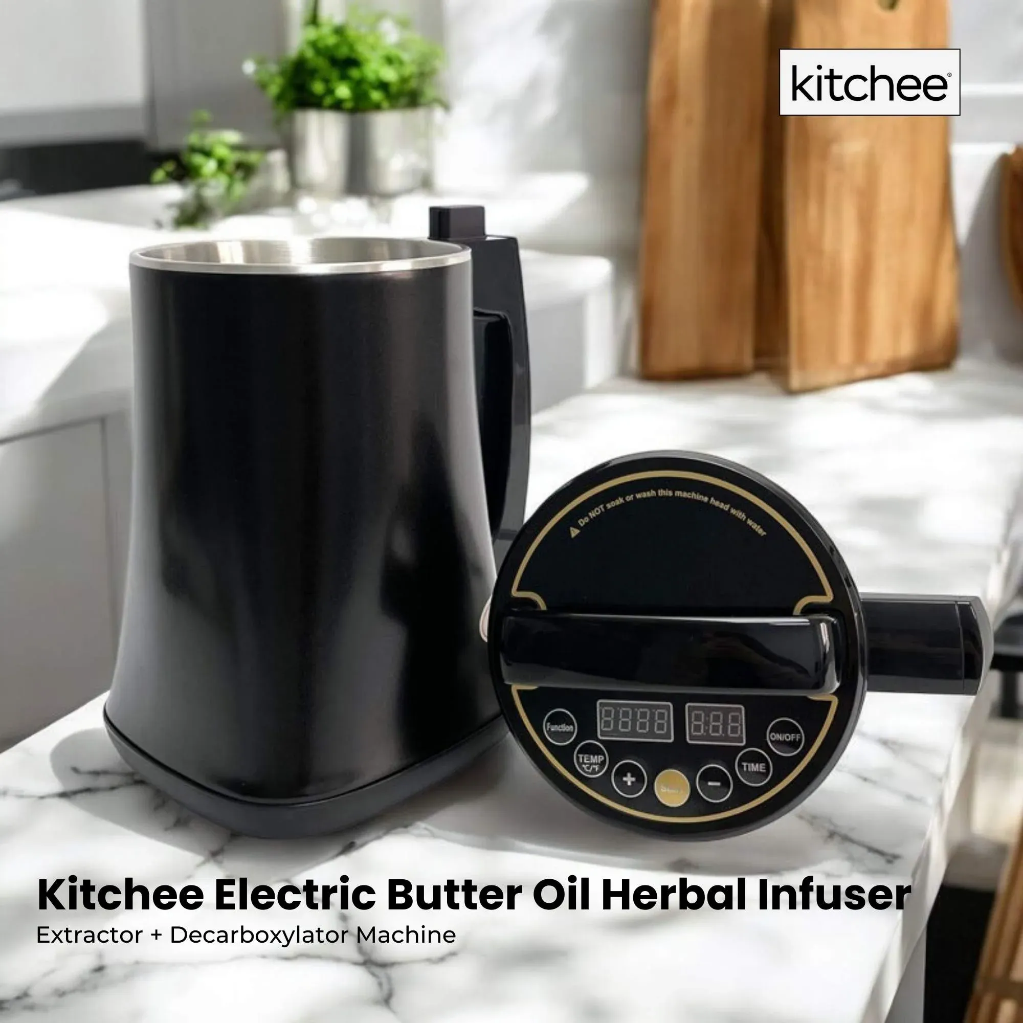 Kitchee Herbal Infuser Butter Oil Extractor and Decarboxylator Machine — image 2