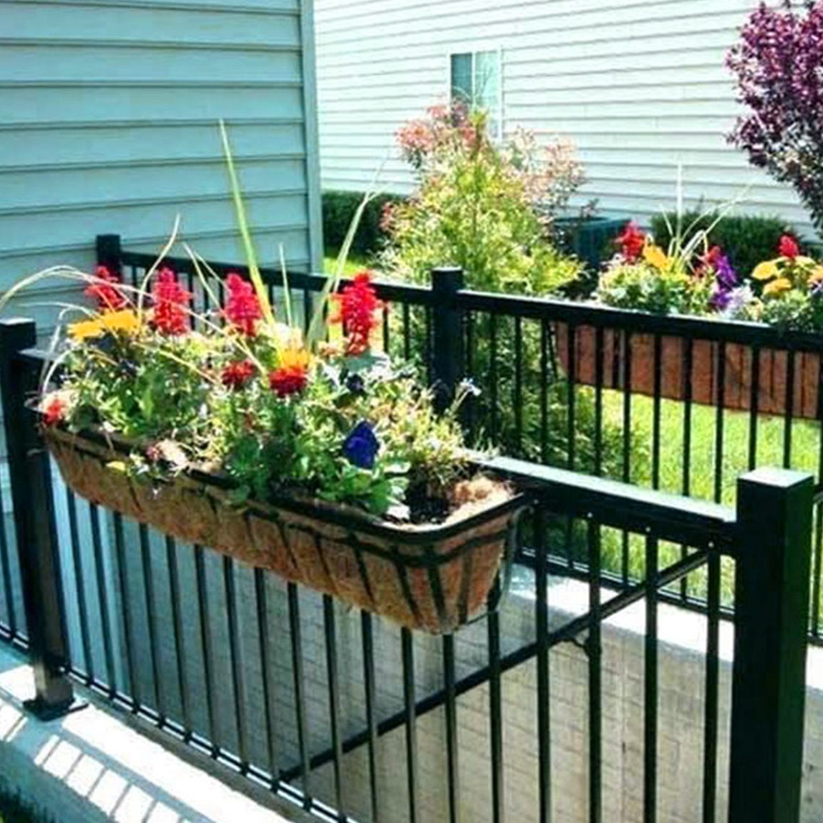 Coco Liners for Planters - 36 Inch Trough Coconut Liners for Planters, Window Box Coco Liners, Natural Coconut Fiber