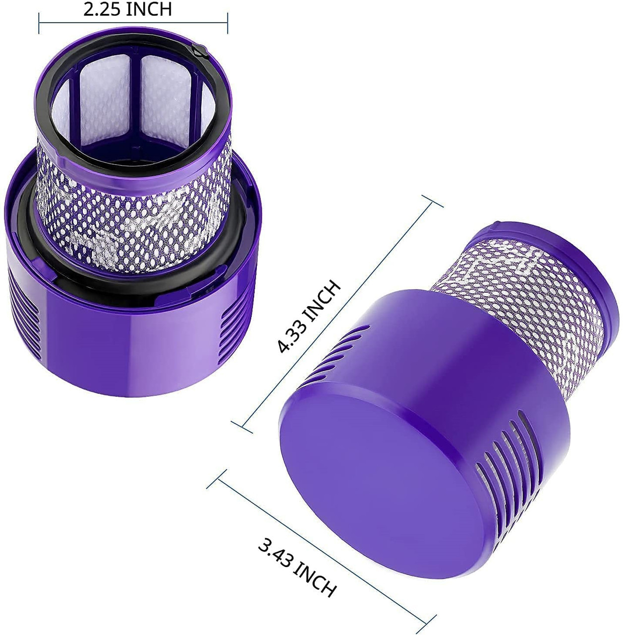 4 x HEPA Filters for Dyson Cyclone V10 Vacuum Cleaners โ image 5