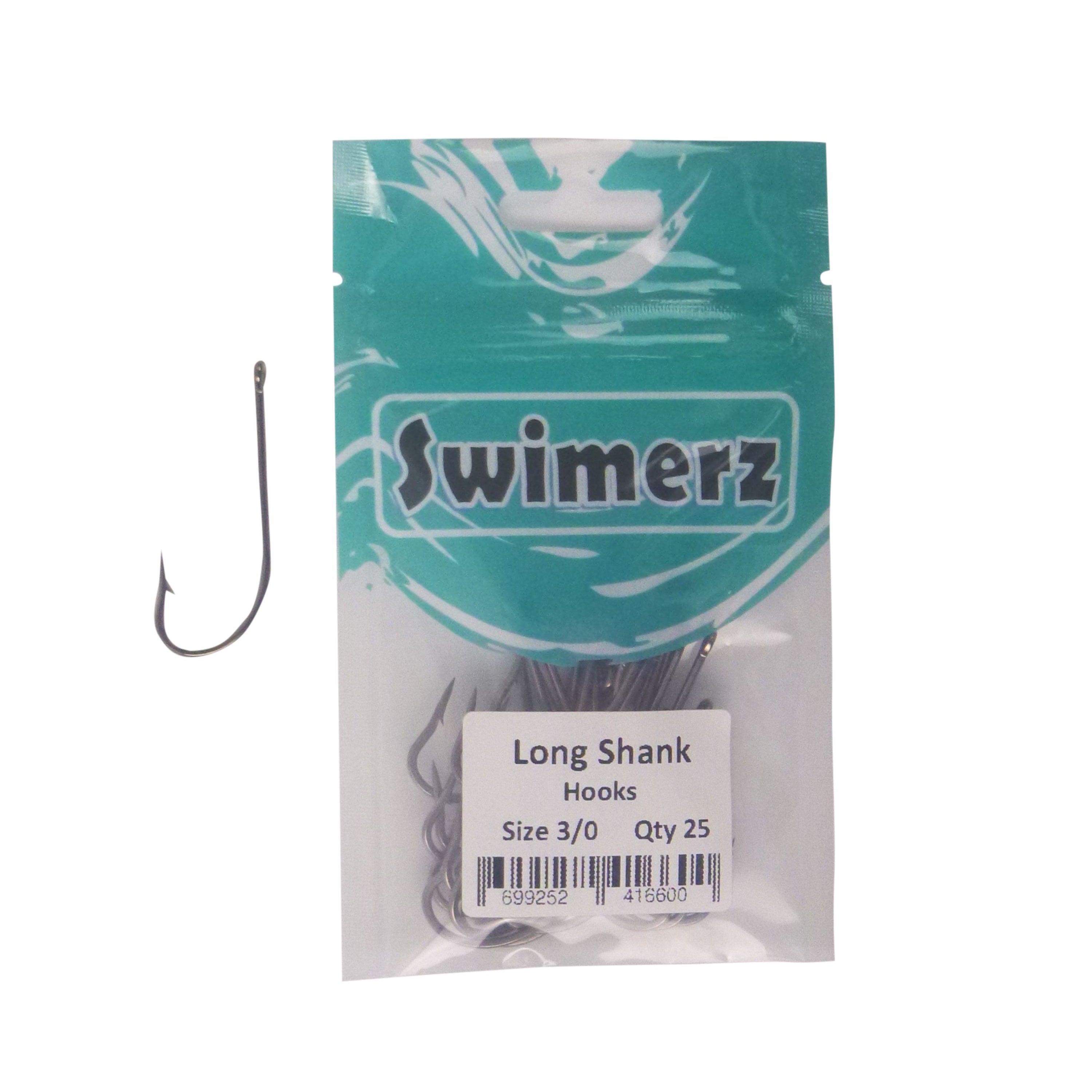 Swimerz 3/0 Long Shank Worm Hook 25 Pack — image 2