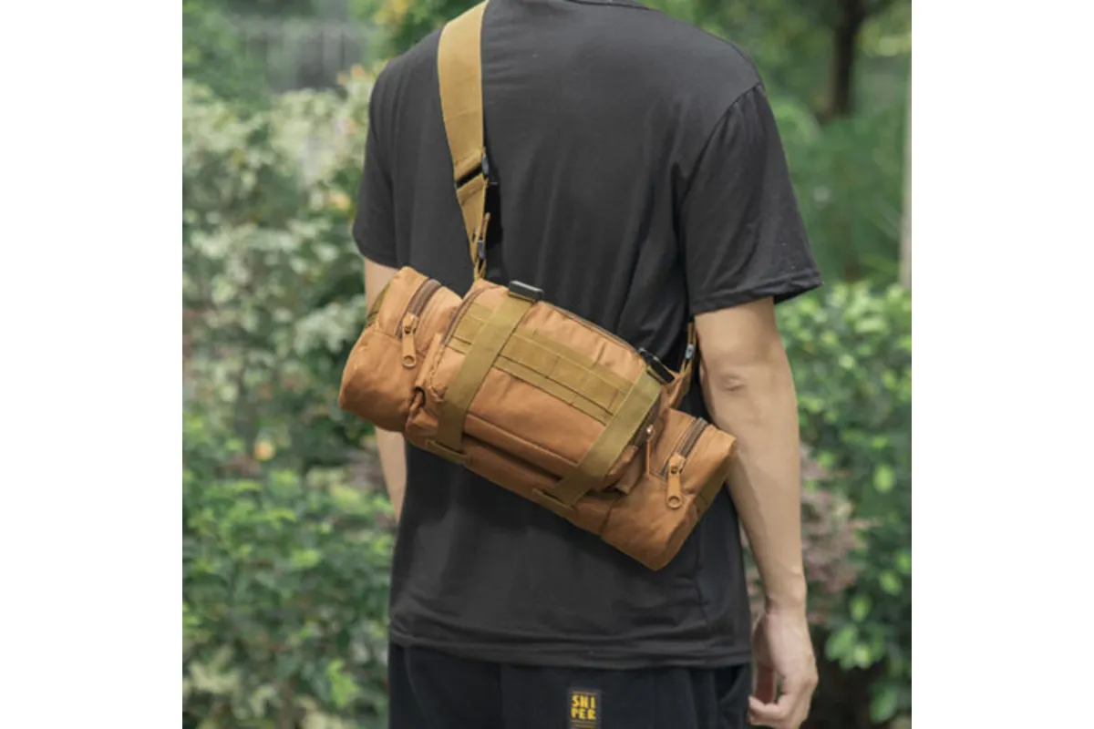 Outdoor Waist Bag Camping Shoulder Chest Bag Fanny Pack — image 5