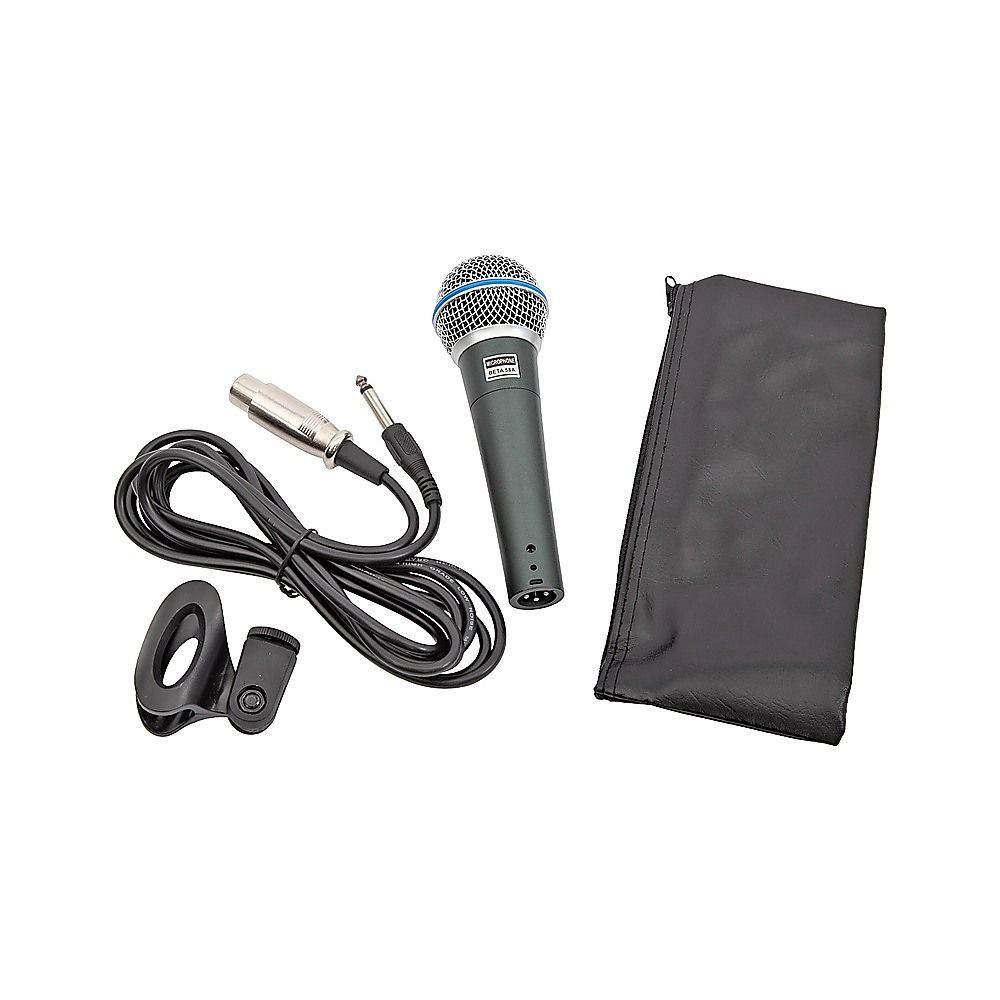 Professional Dynamic Wired Vocal Microphone for Stage Recording Karaoke and Live Performances