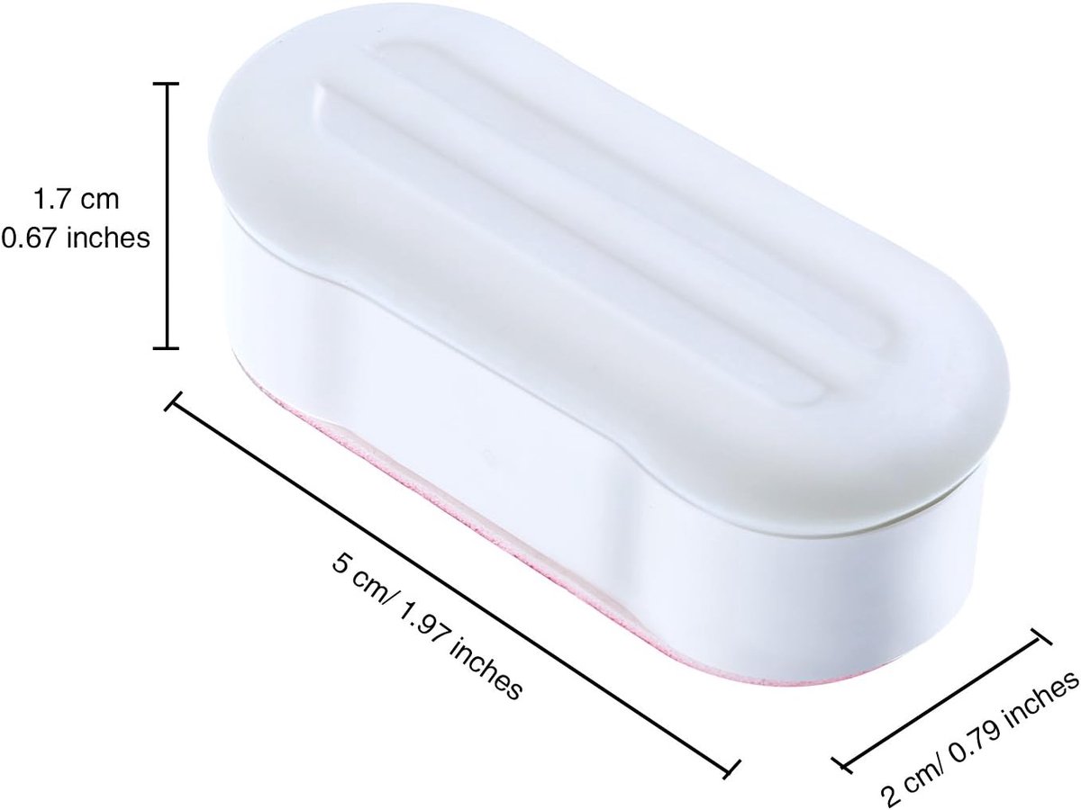Toilet Seat Buffers - 8 Pieces - Toilet Seat Buffers - Extend Bidet Life - Toilet Seat Buffers - Silent and Soft Closing - Protect Toilet Seat - White โ image 6