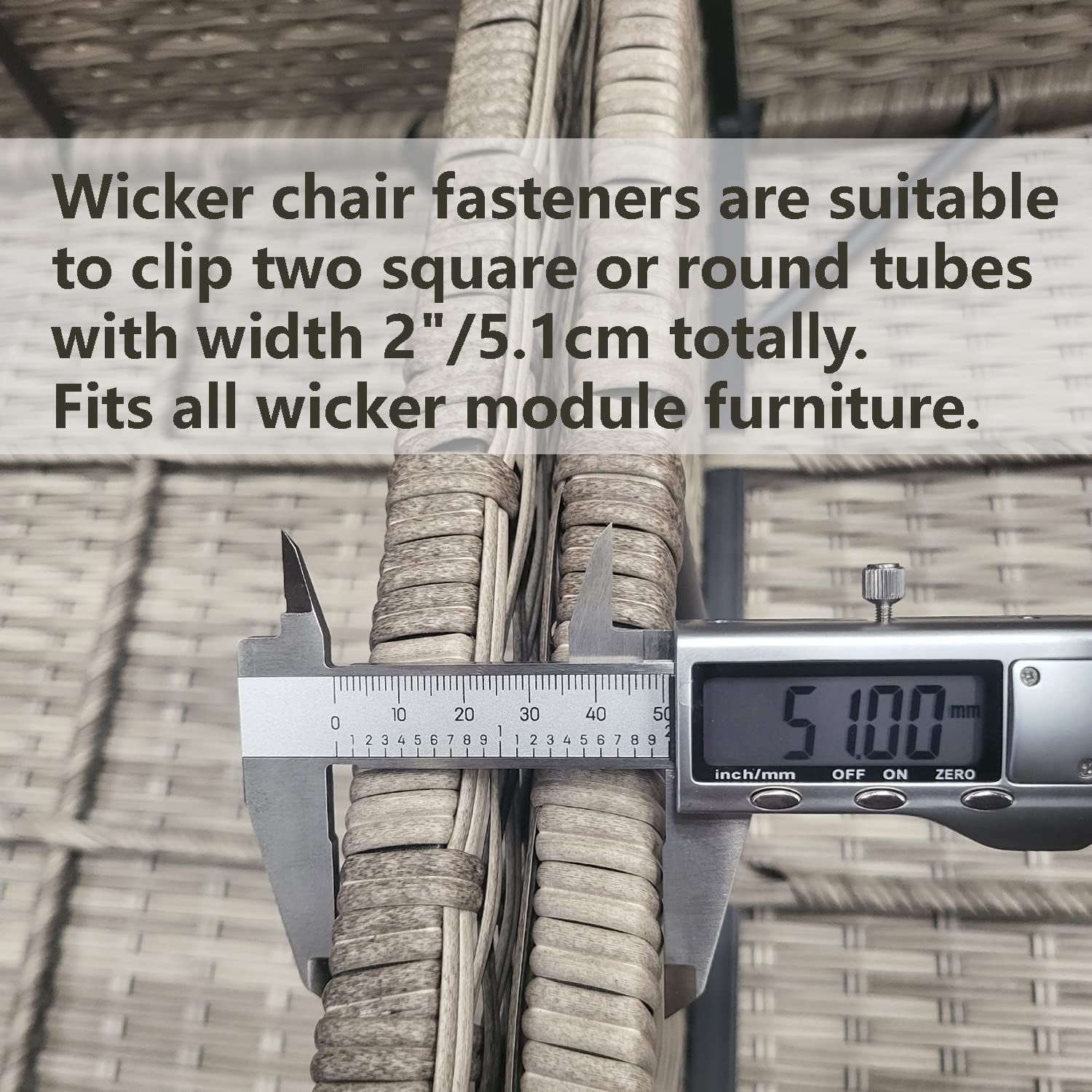 10 Pieces Outdoor Patio Furniture Clips Sectional Couch Sofa Funiture Clips Wicker Rattan Furniture Alignment Connector Wicker — image 5