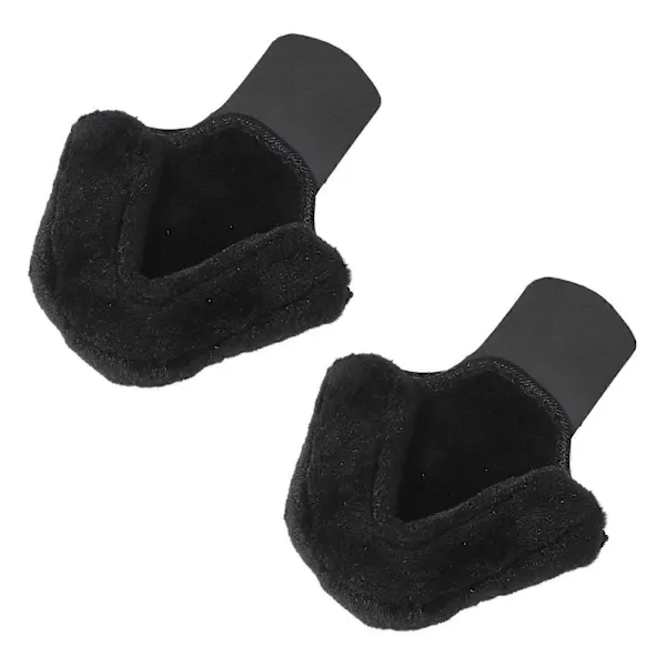Practical High Performance Ear Warmers Bicycle Helmet, Earmuffs Wind, Fits All Helmets, Black, Excellent Performance
