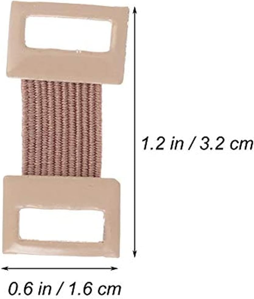 10pcs Skin Color Elastic Bandage Clips,Bandage Wrap Clips Stretch Metal Clips,Ace Bandage,Large Bandaids,Replaceable Wrap Clips Adhesive Bandages for Various โ image 2