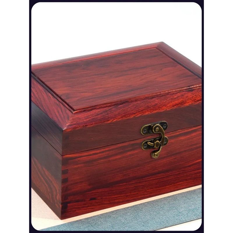 Antique Tin Box Clasp – Wine Box Buckle, Gift Box Lock — image 3
