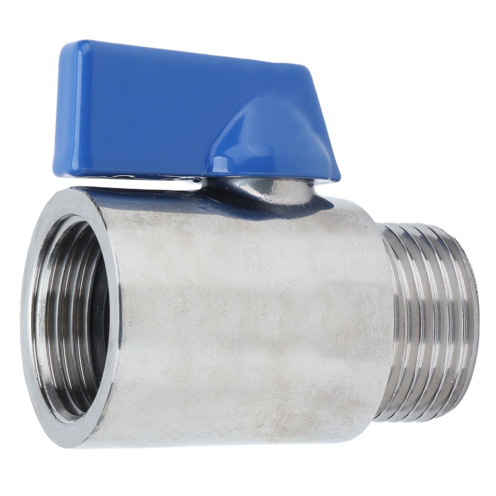 5/8 Inch BSP PN63 Mini Ball Valve 304 Stainless Steel Mini Sanitary Female To Male Ball Valve for Beer Homebrew Tap Head — image 2