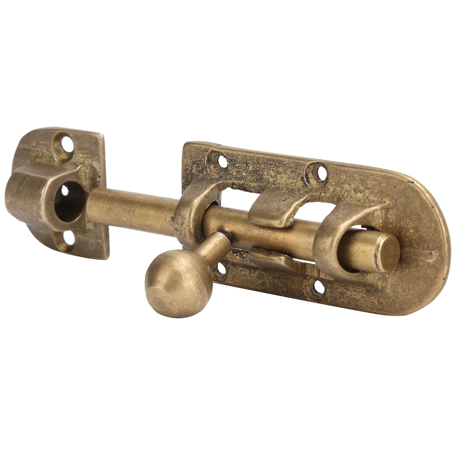 Vintage Brass Door Latch Antique Door Window Bolts Buckle Sliding Lock Hardware Fittings — image 5