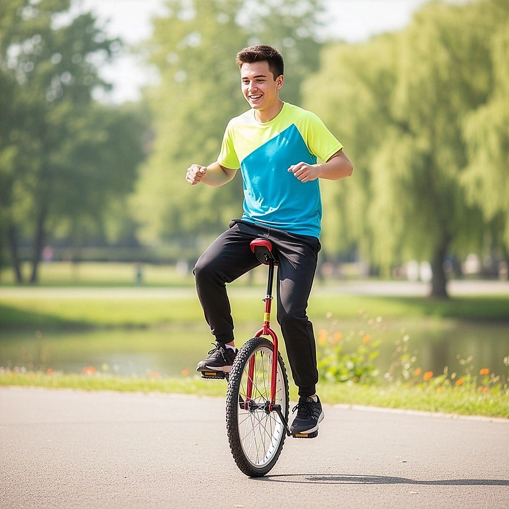 24 Inch Pro Circus Unicycle for Performance Training Indoor Show Use โ image 2