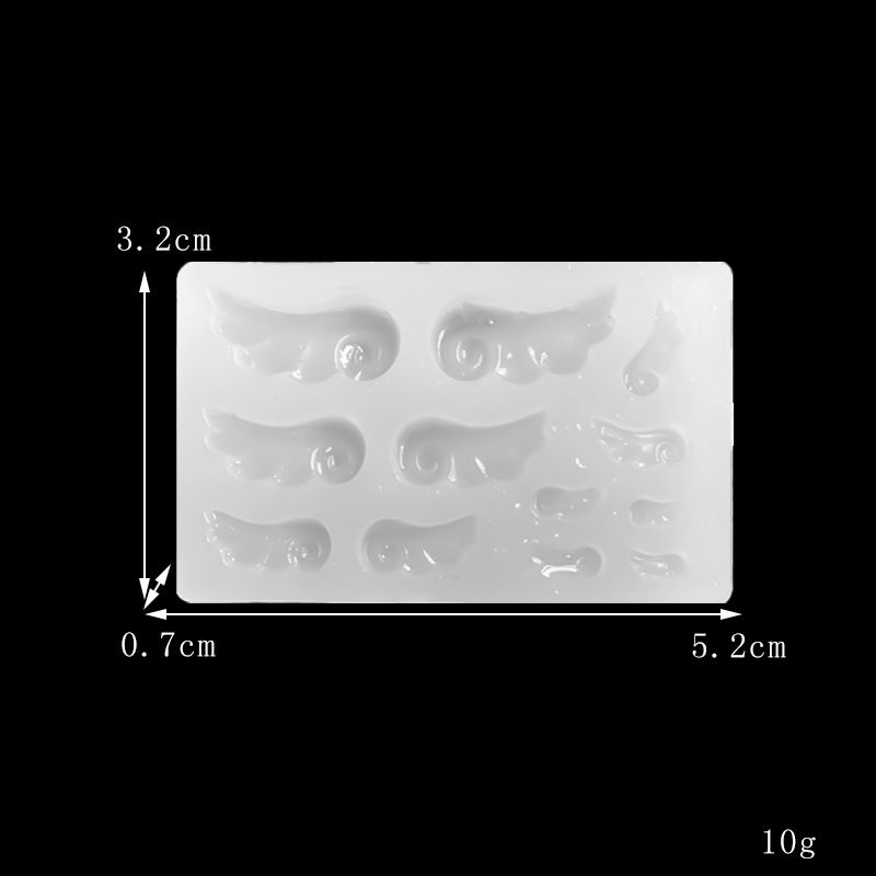 Silicone Mold Hollow Epoxy Shaker Fillings Silicone Molds Epoxy Resin Filler Mold for Quicksand Resin Molds(2pcs) — image 4