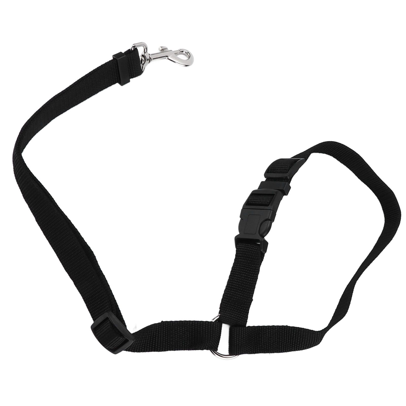 Dog Seatbelt Nylon Black Adjustable Professional Durable Car Safety Harness Pet SuppliesBlack โ image 5