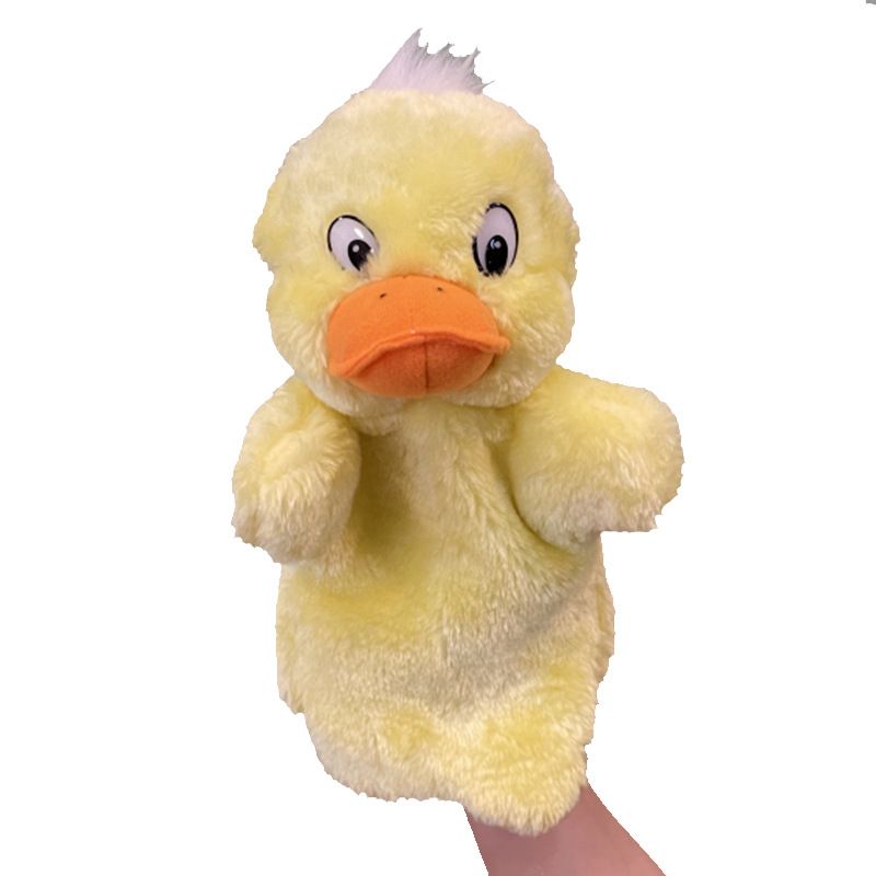 Animal Education Duck, Plush Toy Doll Duck Hand Doll Toy Children's Parent Child Storytelling Helper Birthday Gift Doll — image 5