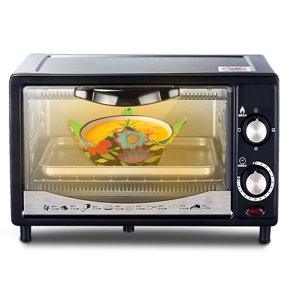 Bowl Huggers Microwave Safe Hot Bowl Holder Hot Soup Bowl Potholders To Keep Your Hands Cool and Your Food Warm Multipurpose — image 5