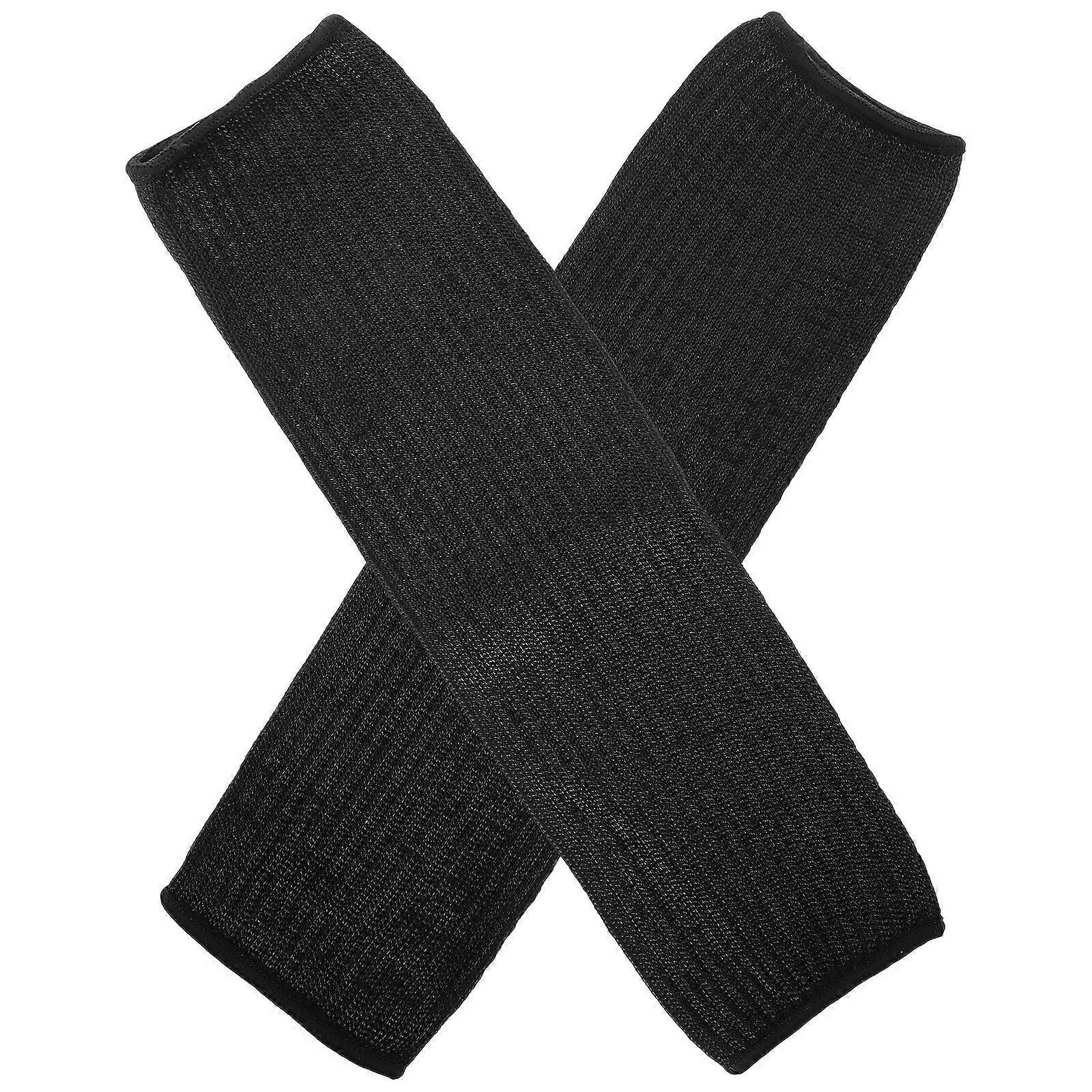 2Pcs Cut Resistant Arm Sleeves Protective Work Security Arm Guards