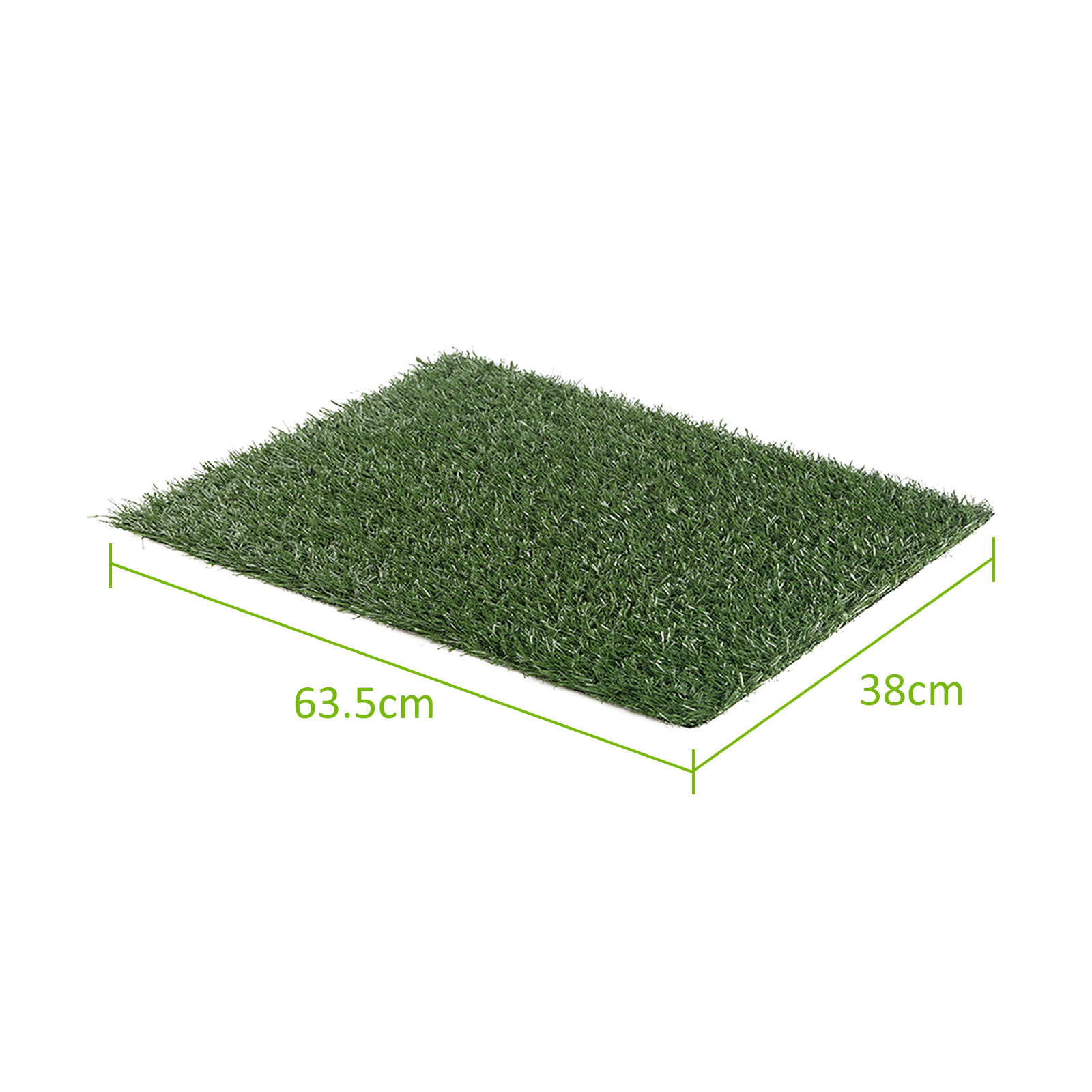 4 Grass Mat 63.5cm x 38cm for Pet Dog Potty Tray Training Toilet โ image 6