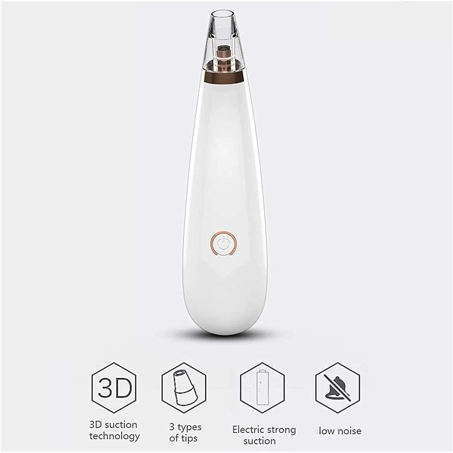 Pore Vacuum Blackheads Removed Upgraded Strong Suction Removing Black Heads Blackhead Removal Pimple for Women & Men — image 4
