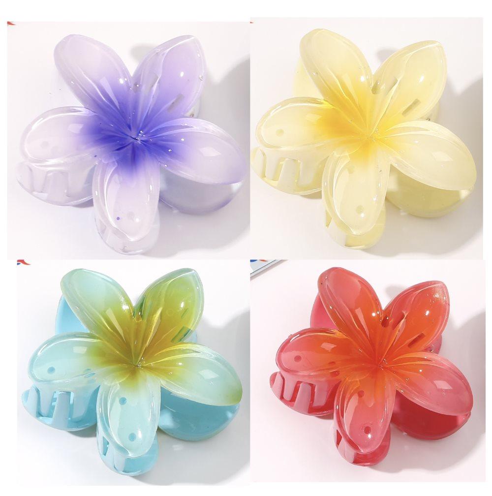 Anti-Slip Flower Hair Clips 4-Pack, Non-Slip Floral Hair Accessories for Women and Girls — image 2