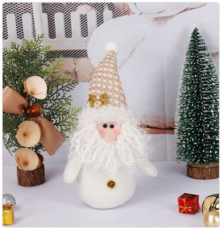 White Snowman Plush Doll, Holiday Gift — image 4
