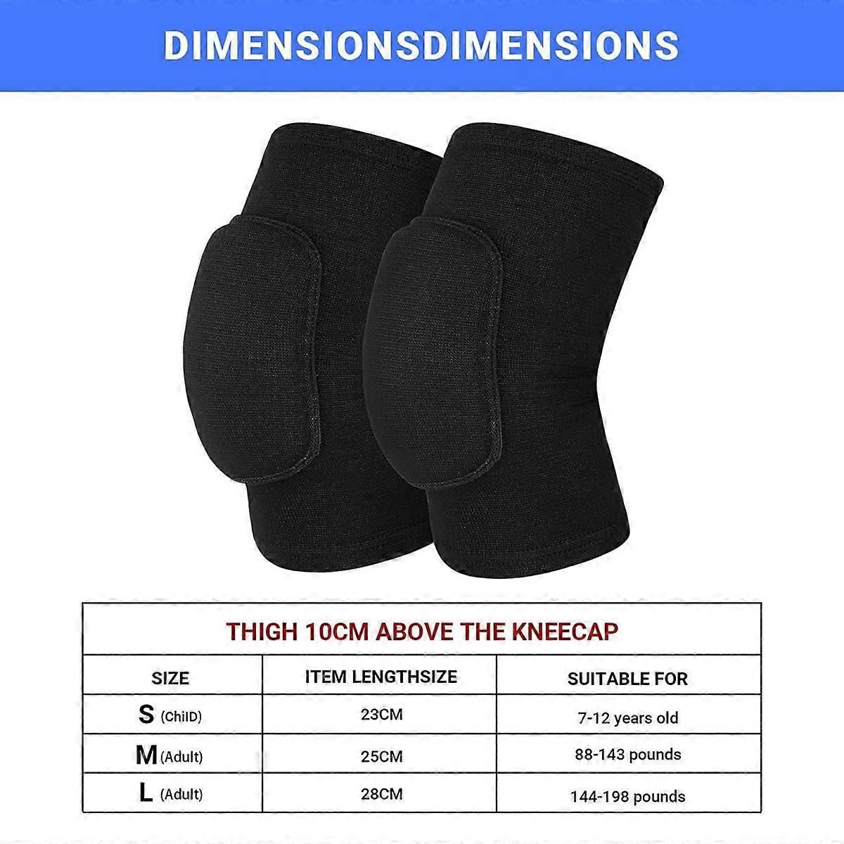 Knee Pads Knee Guards, Soft Breathable Knee Pads for Men Women Boys and Girls Knees Protective, Knee Braces for Volleyball Football Gray L โ image 3